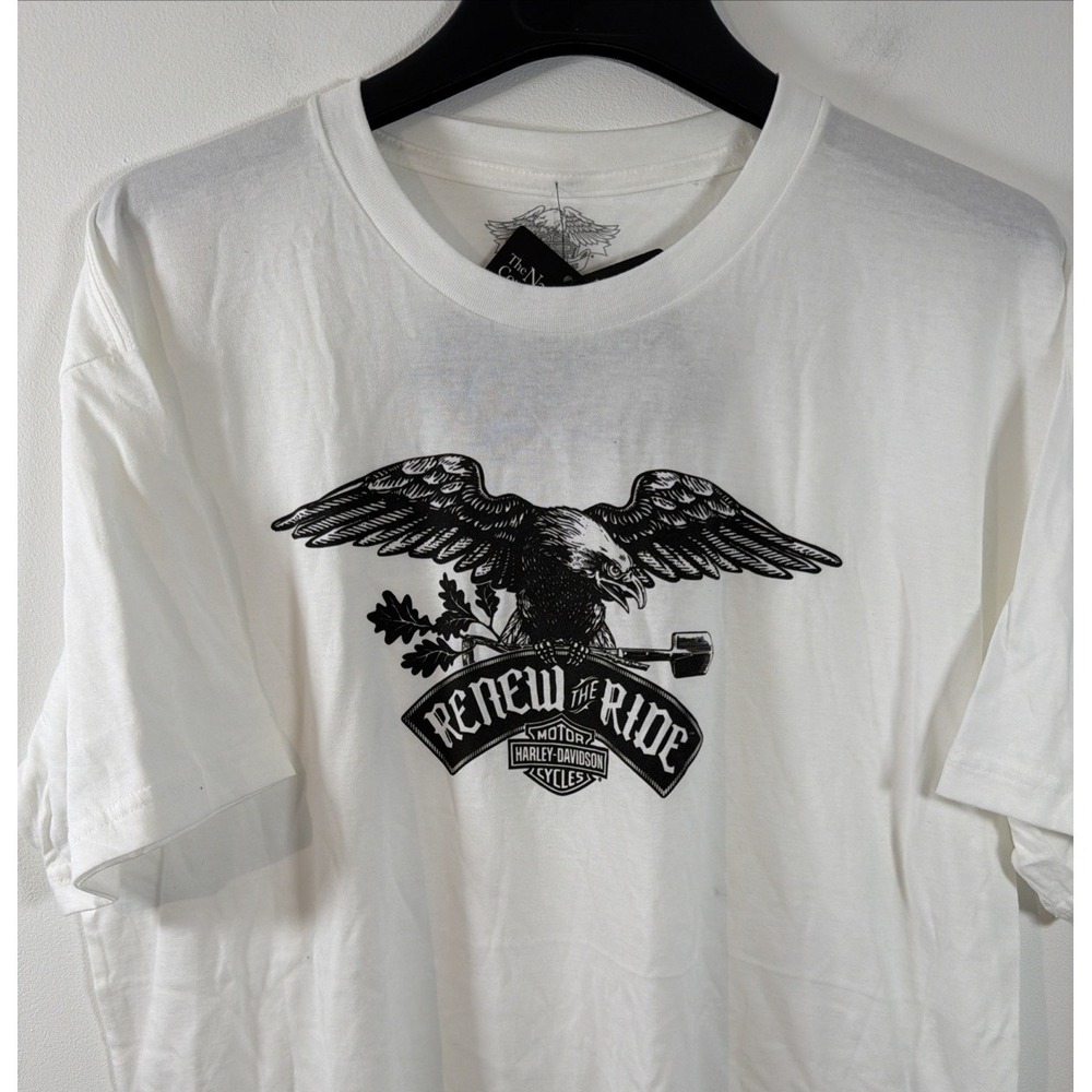 Harley Davidson Renew The Ride Nature Conservancy Edition Motorcycle Tee 3XL NWT